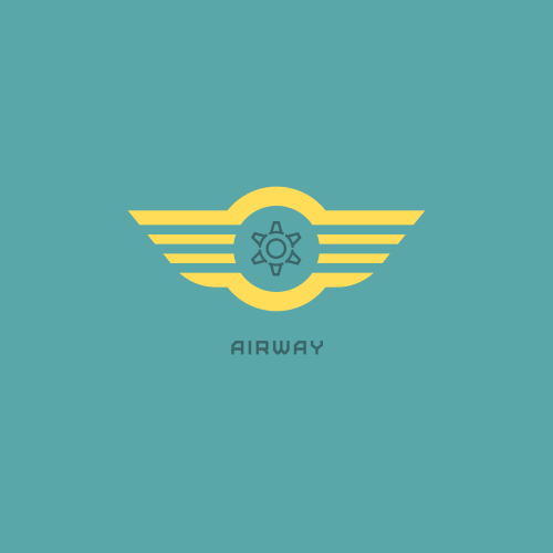 Абстрактный Самолет Логотип