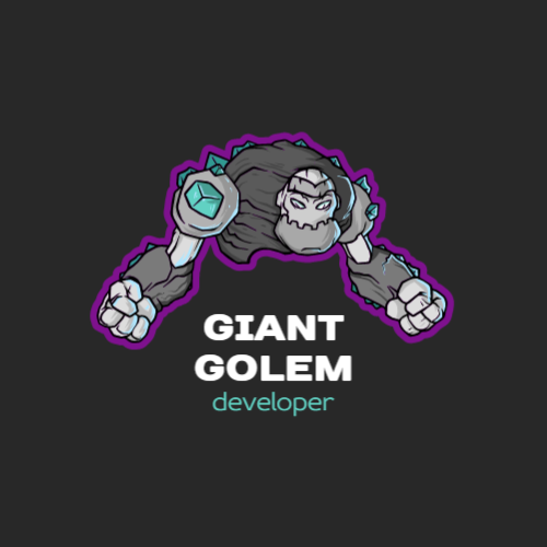 Гигантский Голем Логотип