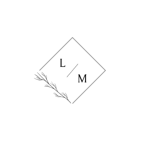 Буквы L & M Минималистский Логотип