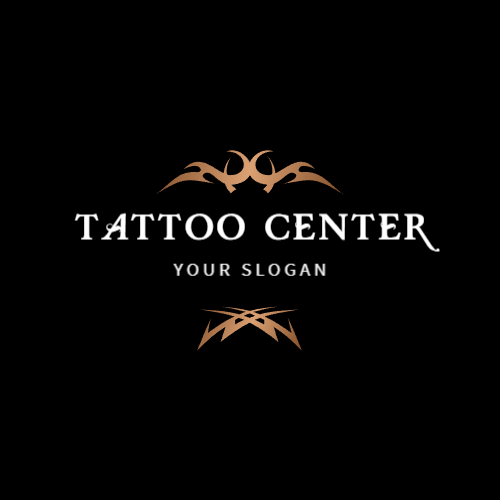 Темный Тату Центр Логотип