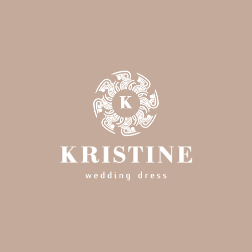 Буква K Свадебный Логотип