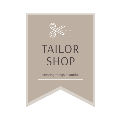 Серый Ножницы Логотип