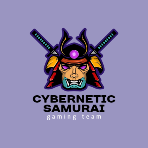 Кибернетический Самурай Логотип