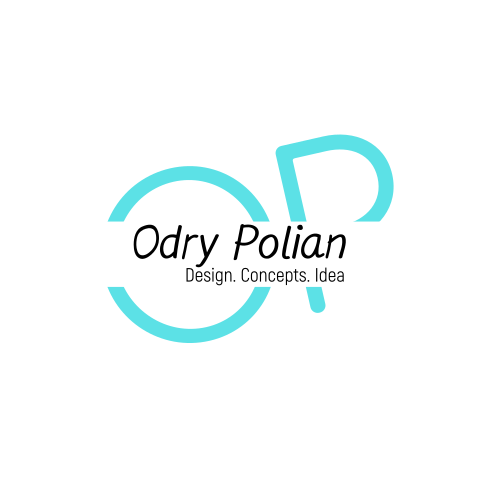 Две Буквы O И P Монограмма Логотип