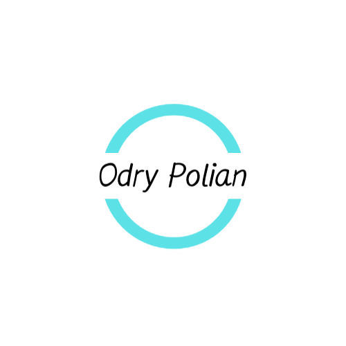 Синий Круг Абстрактный Логотип