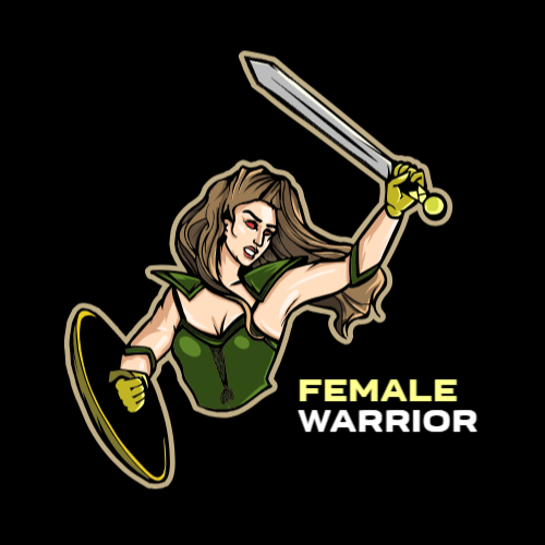 Женский Воин Логотип