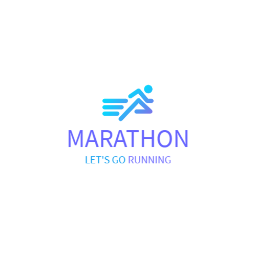 Градиент Бегун Логотип