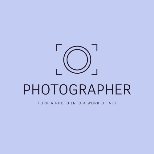 Камера Синий Логотип