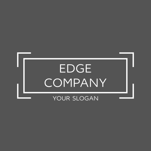 Белый Прямоугольник Минималистичный Логотип