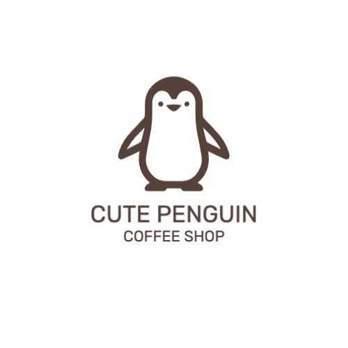Пингвин Кафе Логотип