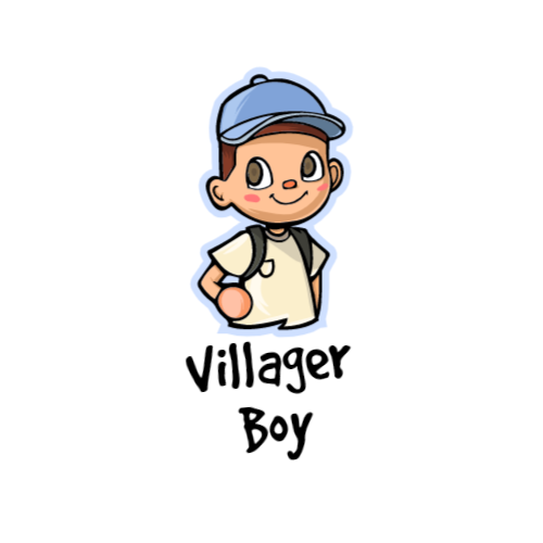 Мальчик Игровой Логотип