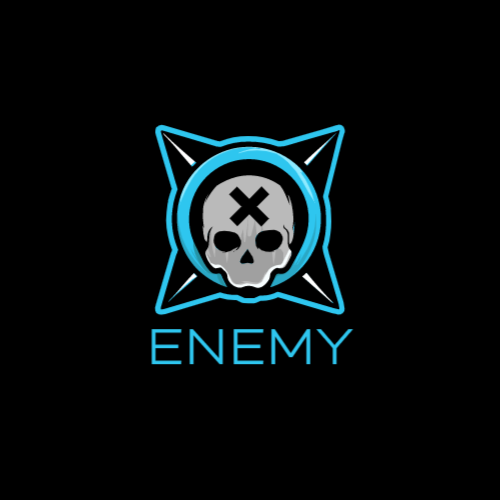 Череп Игровой Ореол Логотип