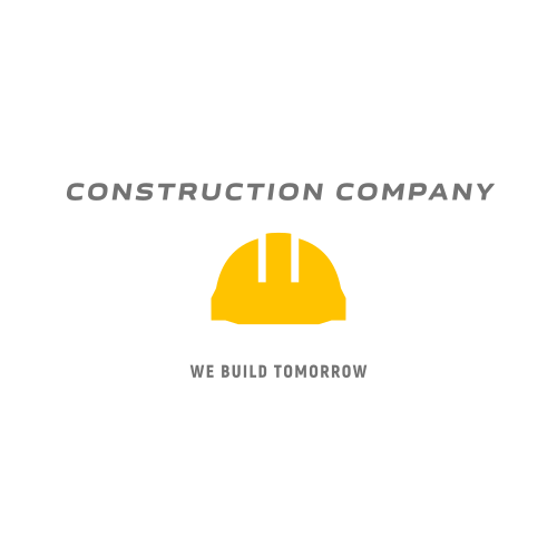 Желтый Строительный Шлем Логотип