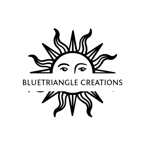 Синий Треугольный Логотип