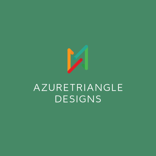 Синий Треугольный Логотип