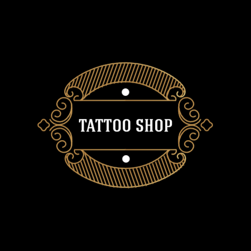 Темный Винтажный Дизайн Логотипа