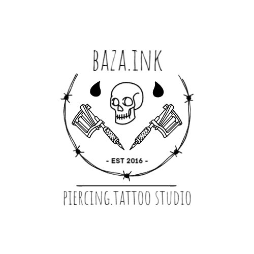 Тату Машины И Череп Логотип