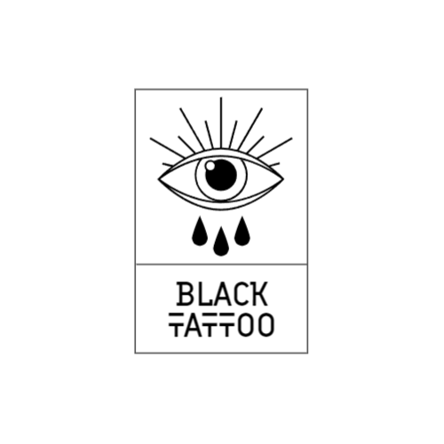 Черно-белый Глаз Логотип