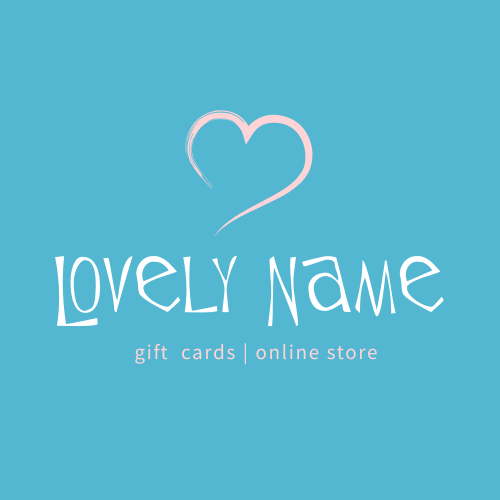 Розовое Сердце Милый Логотип