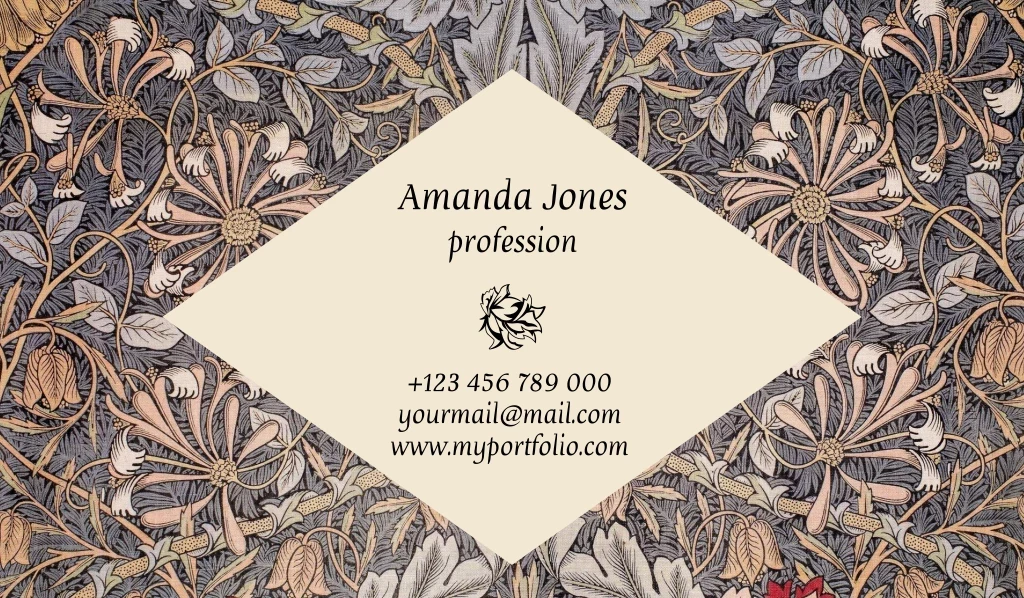 Profession, +123 456 789 000 Yourmail@mail.com Www.myportfolio.com, Amanda Jones Лого